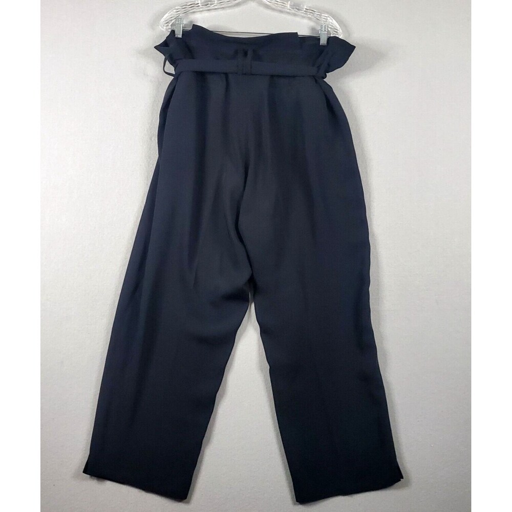 Boden Women’s Melina High Waisted Paperbag Pants Trousers Size 18R Black - Picture 10 of 13